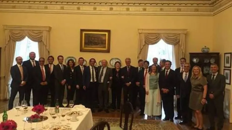Em Junho o Conselho de Administração da TAP reuniu na Quinta Vigia com Presidente e Vice-presidente do Governo Regional.