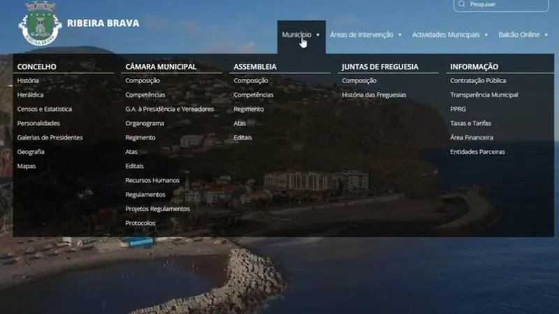 A avaliação da informação disponível nos sites serve de base para a elaboração do ranking.