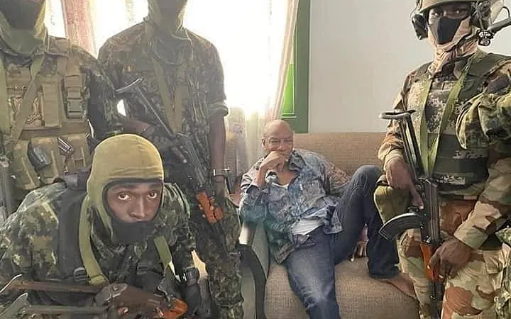 Foto&nbsp; EPA/GUINEA MILITARY HANDOUT