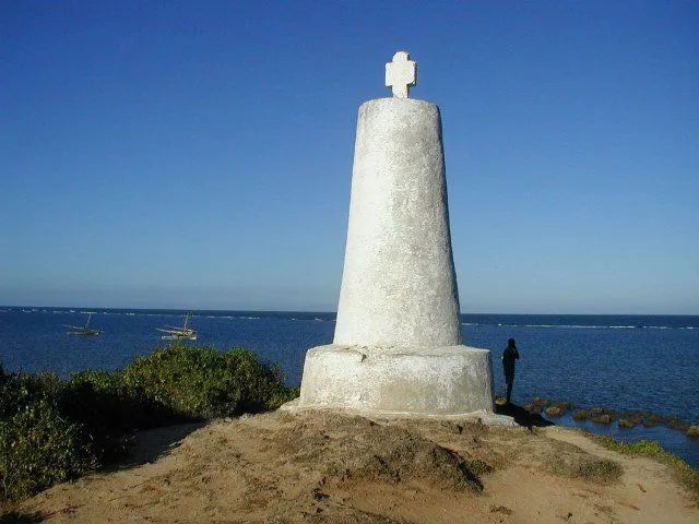 O PIlar Vasco da Gama erigido em Malindi na costa do Quénia e ainda local de visita, sendo Monumento Nacional daquele país desde 1935.
