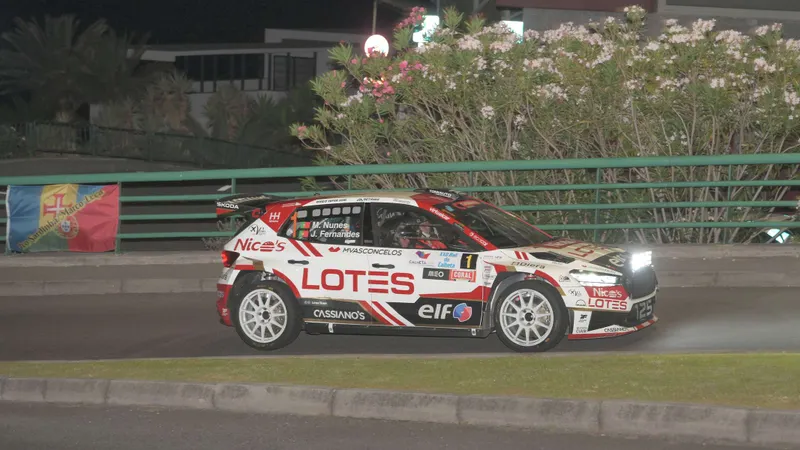 Miguel Nunes venceu a primeira classificativa do Rali da Calheta.