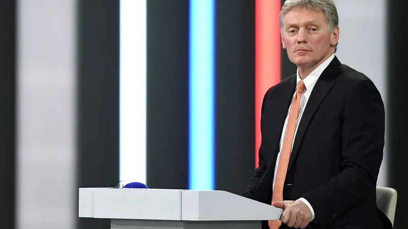 Porta-voz presidencial russo, Dmitry Peskov.