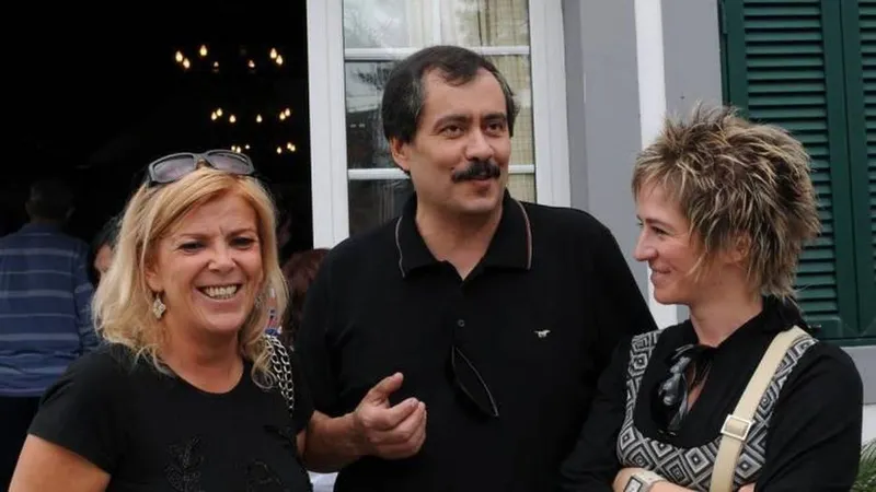 Margarida Fazendeiro, à direita.   Foto Arquivo