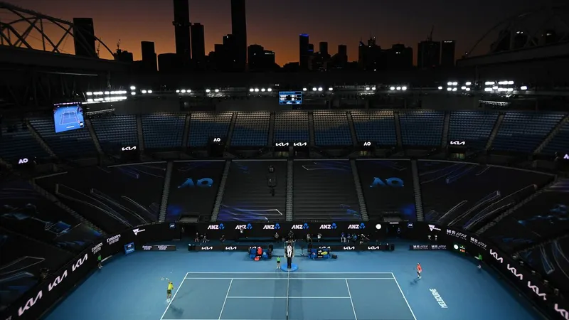 Fotos EPA e Australian Open