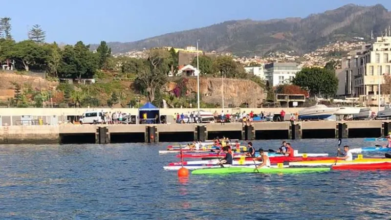 Foto Facebook da Associação Regional Canoagem da Madeira