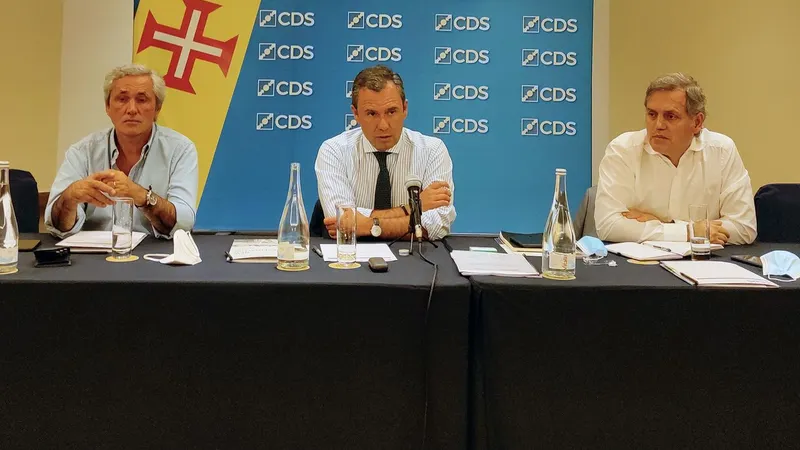 A Comissão Política do CDS desta sexta-feira foi presidida por Rui Barreto. Foto DR