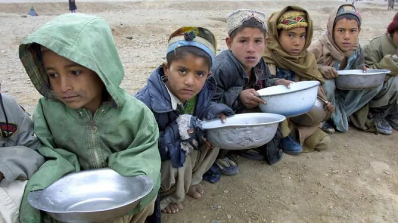 Em 2015, quase 800 milhões de pessoas no mundo passavam fome.   Foto Arquivo