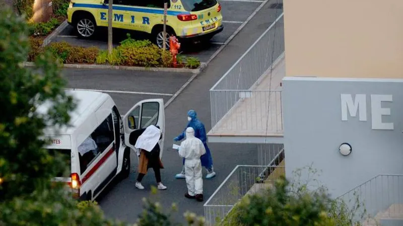 Câmara de Lobos mantém a maioria dos casos confirmados dos 31 por recuperar de covid-19. Fotos Helder Santos/Aspress