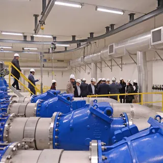 A comissão de Energia e Ambiente da assembleia da República visitou a ETAR.