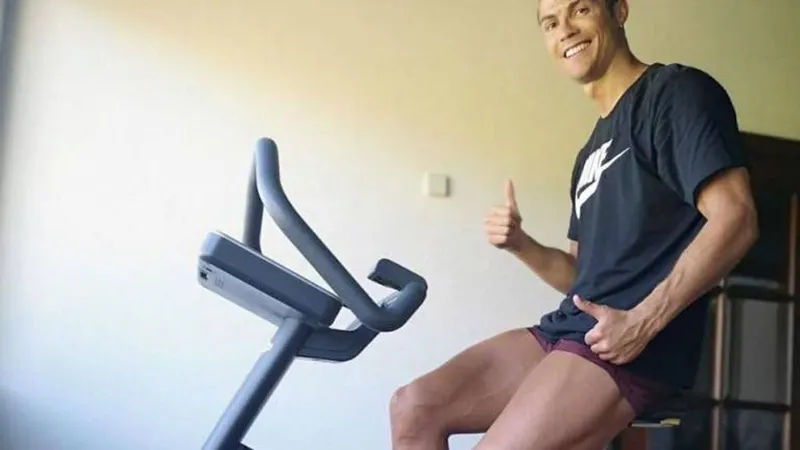 Foto Instagram de Cristiano Ronaldo 