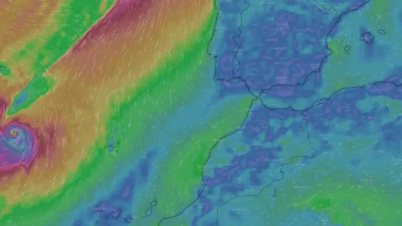 Imagem Windy.com