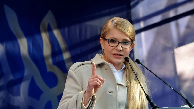 Yulia Tymoshenko já foi primeira-ministra e agora é deputada do terceiro maior partido.&nbsp; &nbsp;Foto Shutterstock