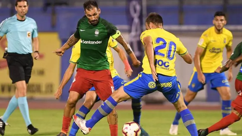 Danny jogou frente ao Las Palmas
