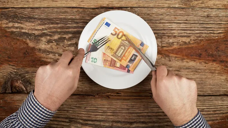 A inflação continua a sentir-se sobretudo na hotelaria e restauração.&nbsp; &nbsp;Foto Shutterstock