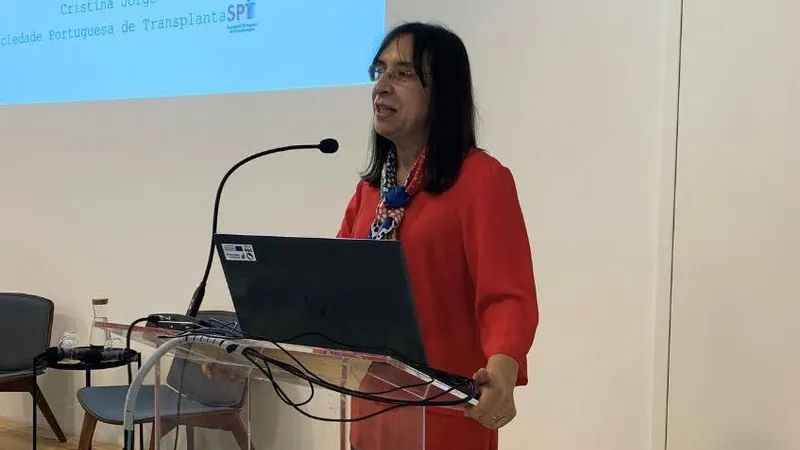 Cristina Jorge, presidente da Sociedade Portuguesa de Transplantação.&nbsp; Foto DR/Sociedade Portuguesa de Nefrologia