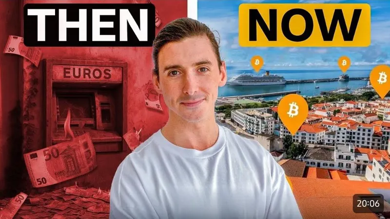 A imagem de apresentação do vídeo de Joe Nakamoto.
