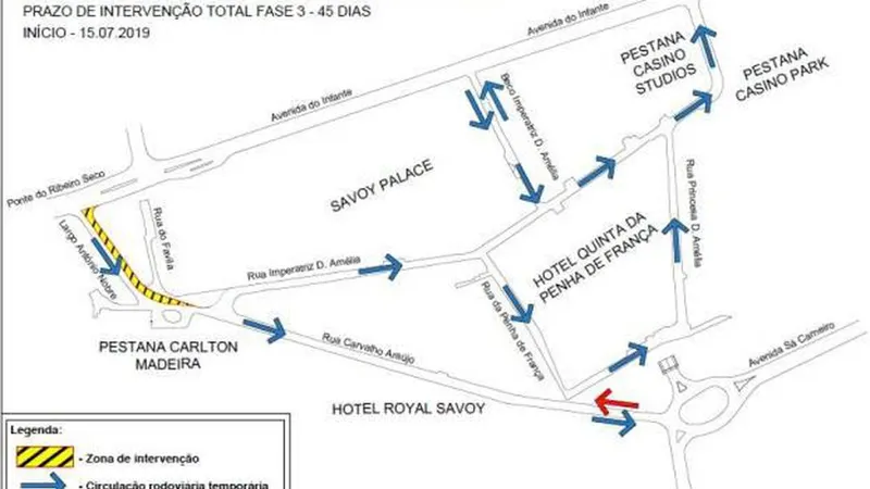 Saiba quais são as alterações rodoviárias previstas.
