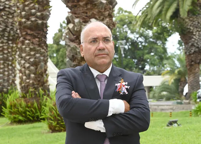 José Eduardo Franco realça a importância da continuidade do apoio governamental para viabilizar a conclusão da edição do Dicionário Enciclopédico da Madeira.&nbsp;