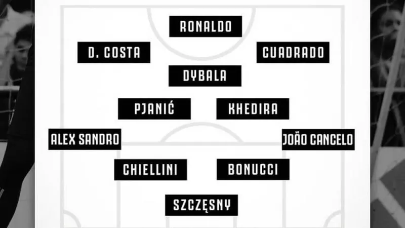 Foto Twitter Juventus