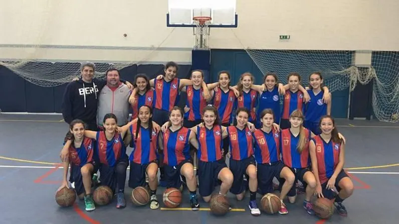 Há muito que o clube tem apostado na formação do basquetebol feminino.