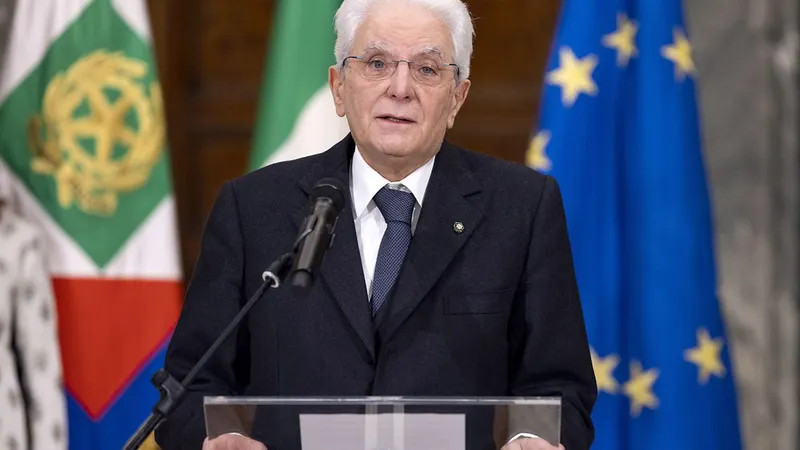 Foto&nbsp;EPA/QUIRINALE PALACE PRESS OFFICE/PA