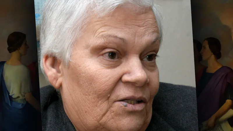 Maria José Correia, década de 2000. Foto do site https://www.biografiasdamadeira.com/ de Paulo Camacho.