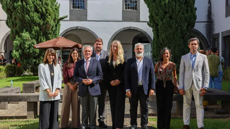 José Manuel Rodrigues no encerramento da sessão pública sobre ‘Sustentabilidade no Empreendedorismo – O processo para a certificação ISO 21401’, promovida pela Direcção Regional de Competitividade, Inovação e Sustentabilidade (DRCIS), no Colégio dos Jesuítas.