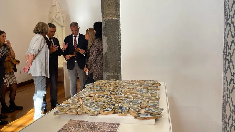 Achados&nbsp;farão parte do espólio do futuro Museu de Arqueologia da Madeira, que ficará no Forte de Santiago