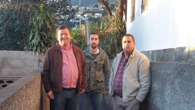 Roberto Vieira, à esquerda. Foto DR