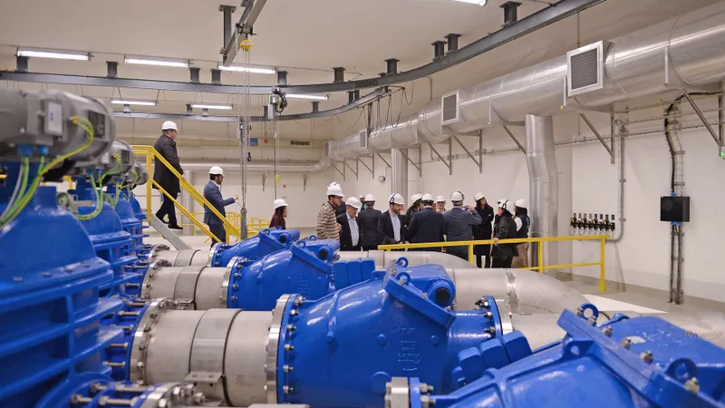 A comissão de Energia e Ambiente da assembleia da República visitou a ETAR.