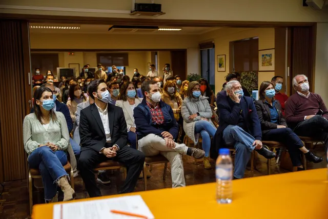 Figuras social-democratas marcaram presença neste encontro.