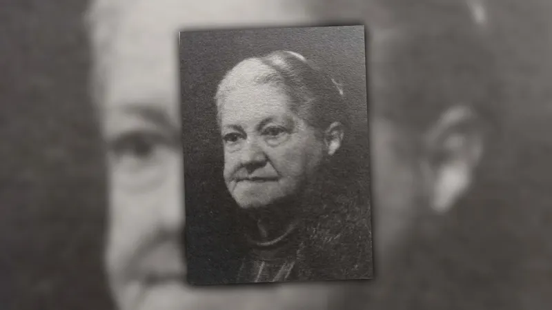 Retrato de Beatriz de Barros Lima já em idade avançada, autor desconhecido