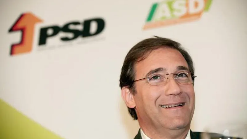 Passos Coelho encerrou a III Academia do Poder Local.  Foto Miguel Pereira da Silva/LUSA