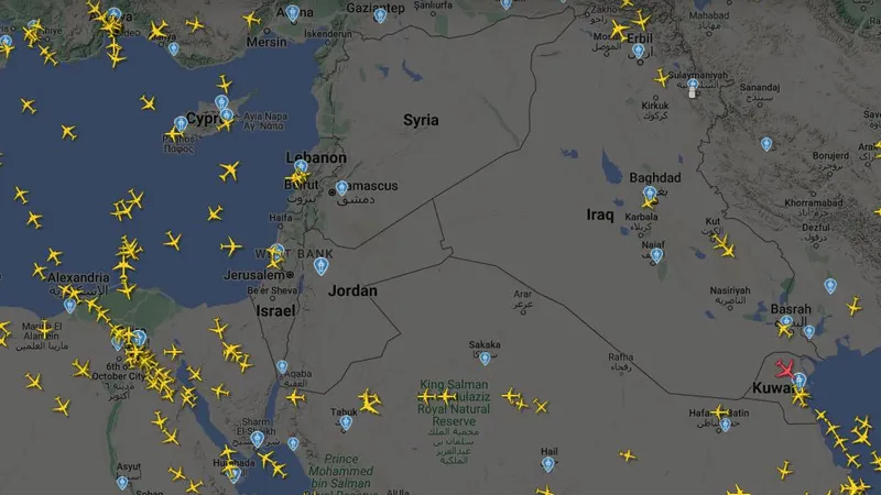 Foto DR/Flightradar24