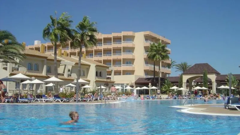 Imagem do hotel onde os jovens ficaram hospedados.   Foto DR