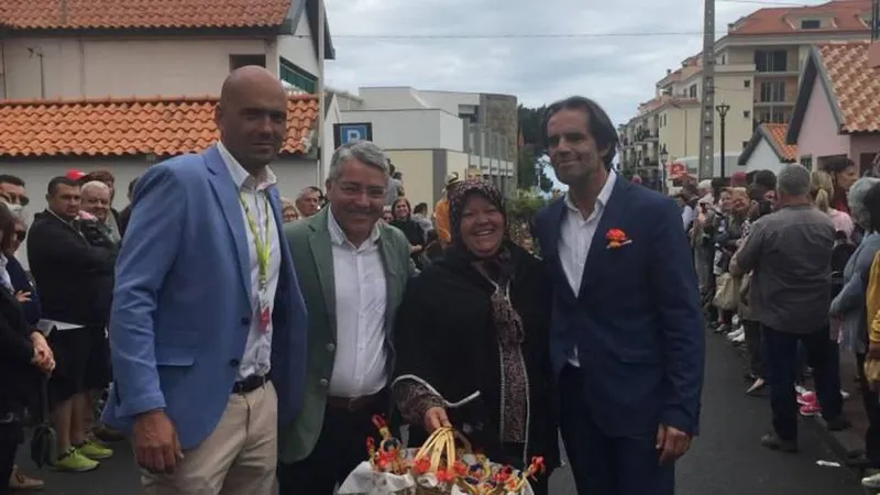 Miguel Albuquerque foi convidado e esteve presente na Festa da Cebola.