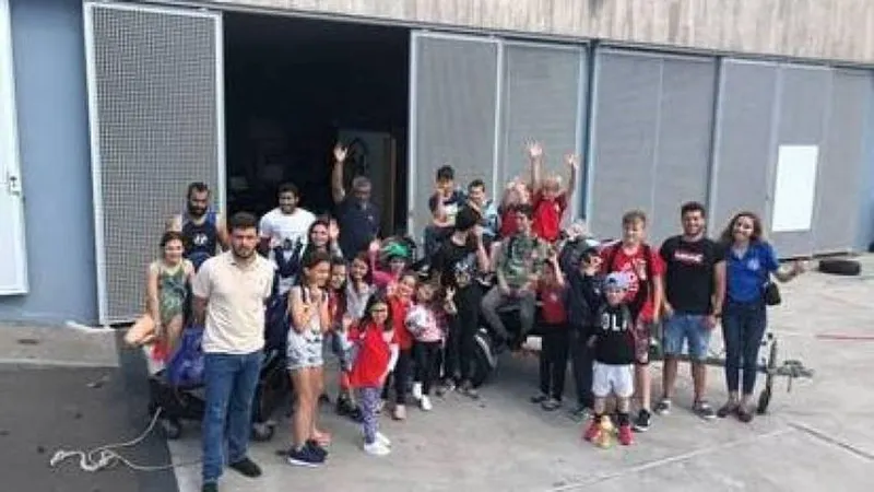 A foto de um dos momentos promovidos pela AJET.   Foto DR