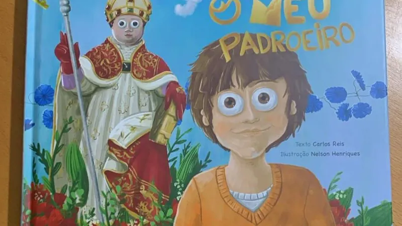 Capa do livro infantil 'São Brás, o meu padroeiro'