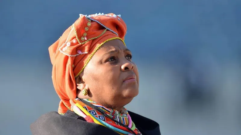 Nosiviwe Mapisa-Nqakula.
