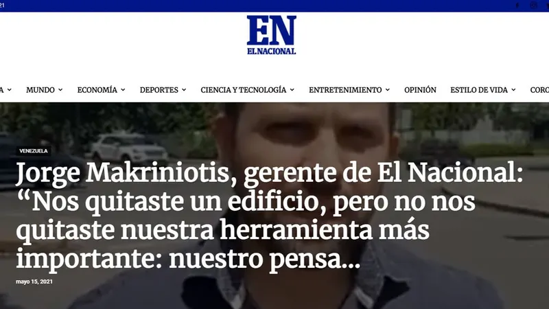 Foto site El Nacional