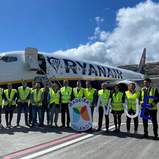 Presidente do Governo Regional assinala estreia da rota de Nuremberga pela Ryanair