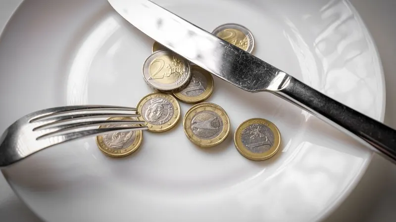 A hotelaria e restauração continua a ser os indicadores que puxam a inflação para cima.&nbsp; Foto Shutterstock