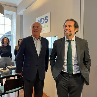 O presidente do Governo Regional visitou, esta sexta-feira, a empresa MDS Win Broker Seguros, no Funchal.