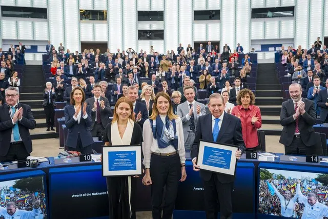Sessão Plenária do PE - Cerimónia de entrega do Prémio Sakharov 2024