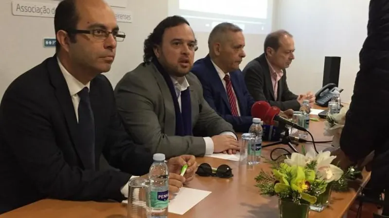 Airam Rodriguez, Nuno Agostinho, Efraín Medina e Juan Cristo.