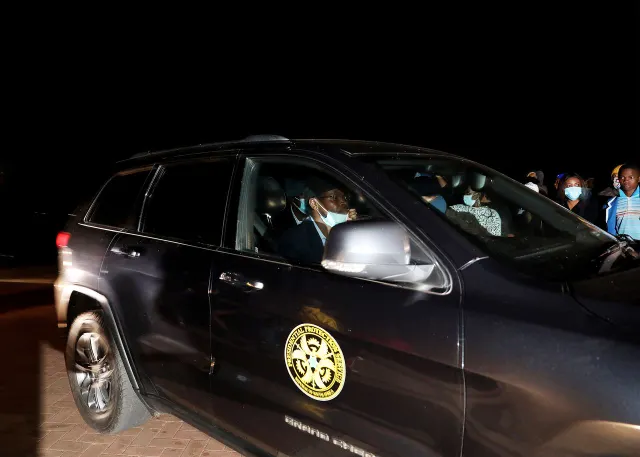 Detenção do ex-presidente sul-africano, Jacob Zuma.&nbsp; &nbsp; Foto&nbsp;EPA/STR