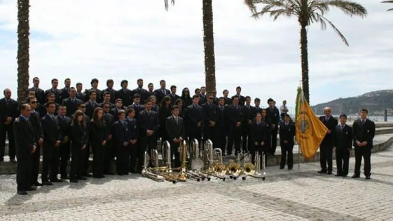 A banda numa das actuações na Ribeira Brava.