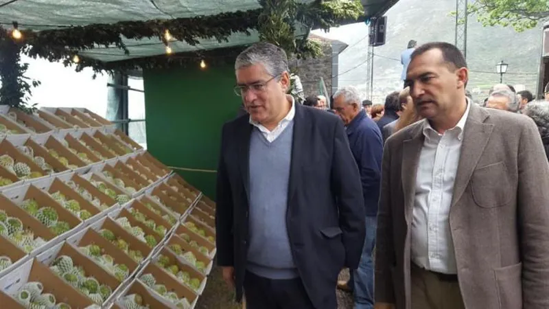 Humberto Vasconcelos ‘substituiu’ o presidente do Governo na ‘Festa da Anona’
