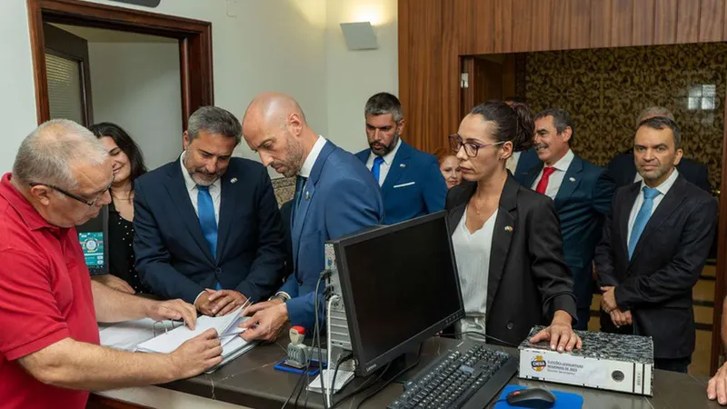 Tribunal Constitucional vai decidir hoje se a candidatura do Chega deve ser admitida às eleições. FOTO MIGUEL ESPADA/ASPRESS