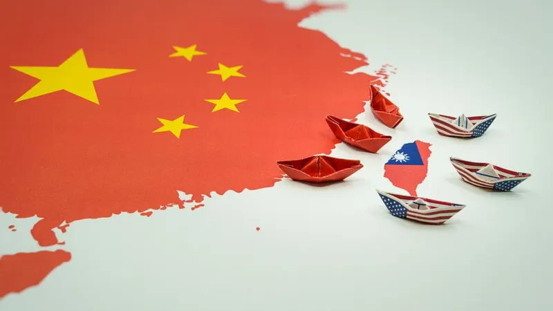 Em causa a pequena ilha de Taiwan.&nbsp; &nbsp;Foto Shutterstock